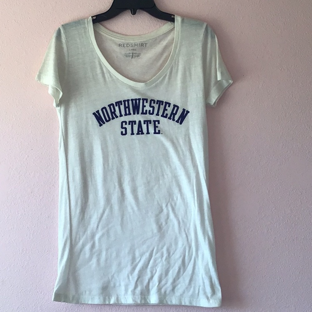 Redshirt NorthWestern State V-neck shirt size Large